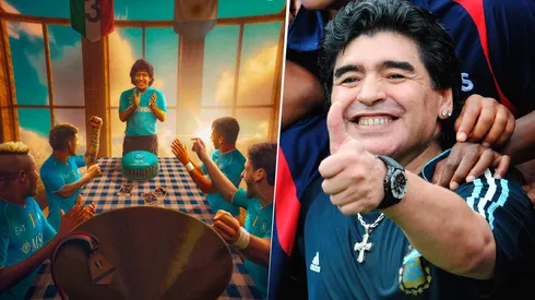 Napoli, Boca y Newell's, fueron los primeros que recordaron a Diego Maradona en el día que hubiese cumplido 63 años. Getty Images.