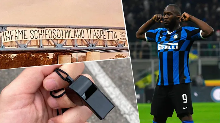 Ultras de Inter se preparan para recibir a Lukaku
