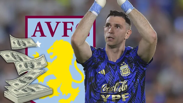 Dibu Martínez tiene grandes chances de juntarse con Marcos Acuña en Aston Villa