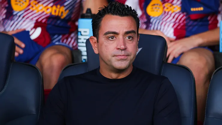 Xavi Hernández, entrenador de Barcelona (Getty Images)
