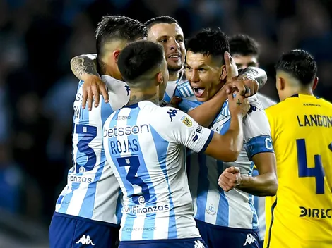 Johan Carbonero, el "refuerzo" que Racing sumó en medio del campeonato