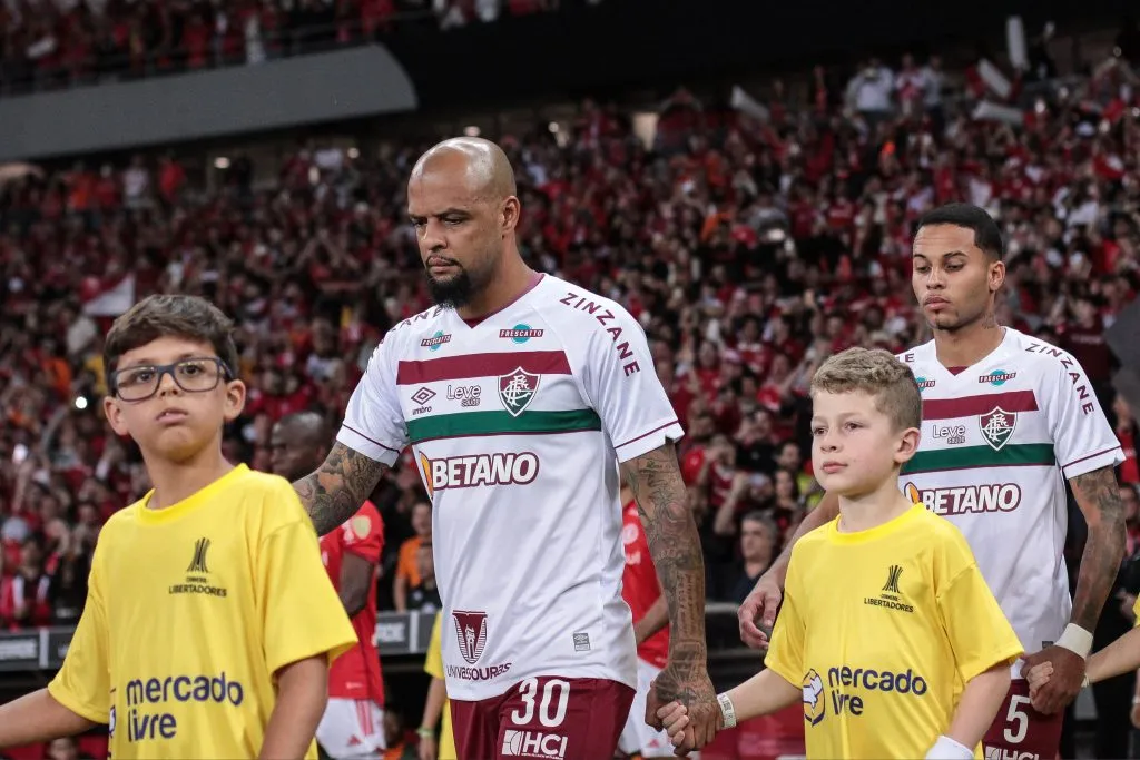 Felipe Melo está en duda para la final de la CONMEBOL Libertadores.
