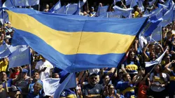 BUENOS AIRES, ARGENTINA - OCTOBER 1: Fans cheer before a match between Boca Juniors and River Plate as part of Group B of Copa de la Liga Profesional 2023 at Estadio Alberto J. Armando on October 1, 2023 in Buenos Aires, Argentina. (Photo by Daniel Jayo/Getty Images)