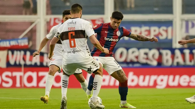 En el final, Bareiro le salvó las papas a San Lorenzo que logró el empate ante Platense