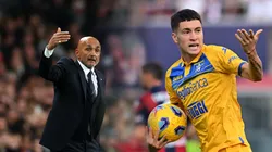 Spalletti fue a hablar con Soulé y lo tentó para jugar con Italia