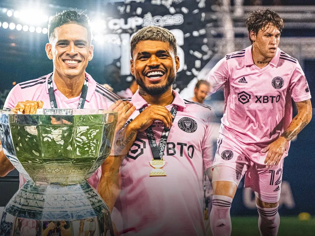 Victor Ulloa, Josef Martínez, y Jake LaCava, los primeros jugadores en irse de Inter Miami. (Press Inter Miami)