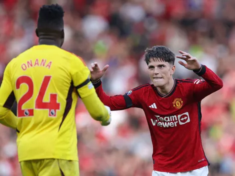 El posteo de Onana para defender a Garnacho: "Sé lo que quiso decir"