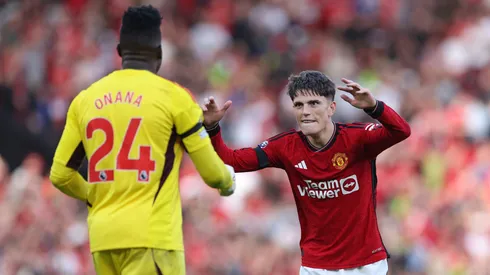 El posteo de Onana para defender a Garnacho: "Sé lo que quiso decir"