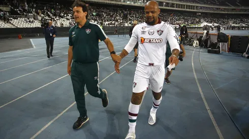 Fernando Diniz dijo que cree que Felipe Melo llegará a la Final de la Copa Libertadores con Boca. Getty Images.