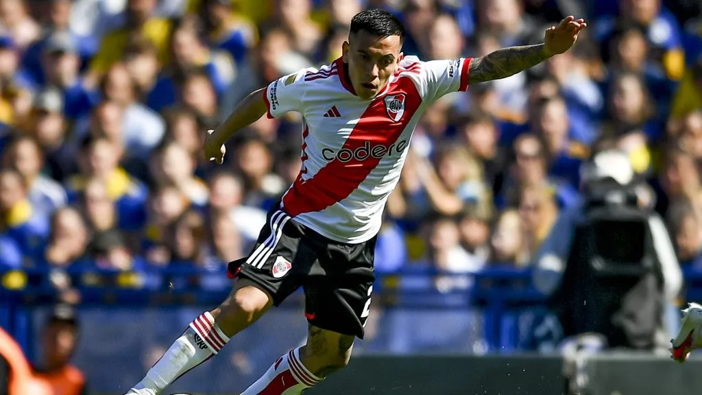 Barco, desequilibrio puro en River. (Foto: Getty)