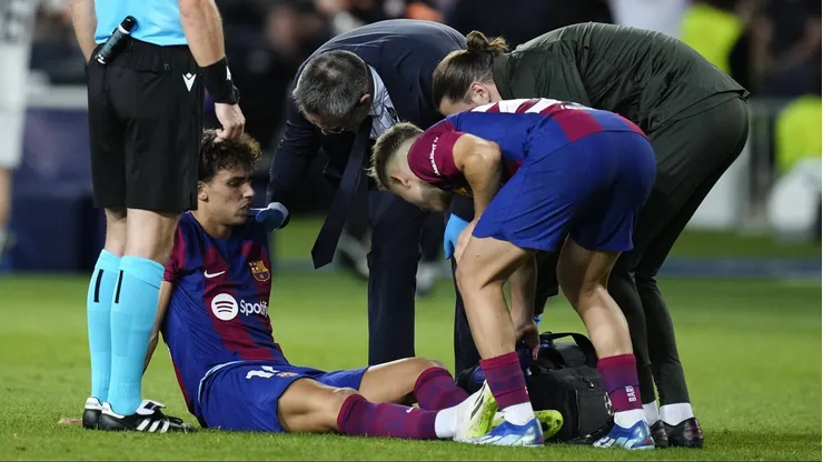 Joao Félix se retiró lesionado en la Champions
