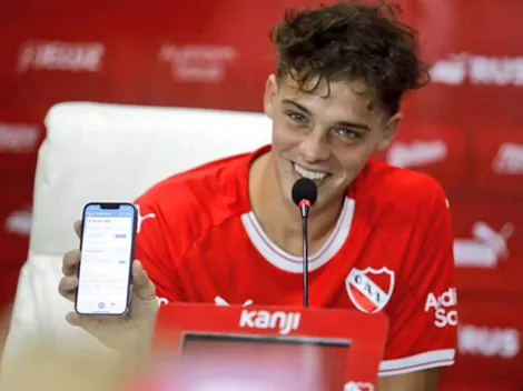 Tras su colecta en Independiente, Santiago Maratea será futbolista de un club de AFA