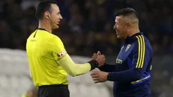 Wilmar Roldan dirigió a Boca 14 veces, de las cuales 7 fueron victorias, cuatro empates y tres derrotas. Getty Images.