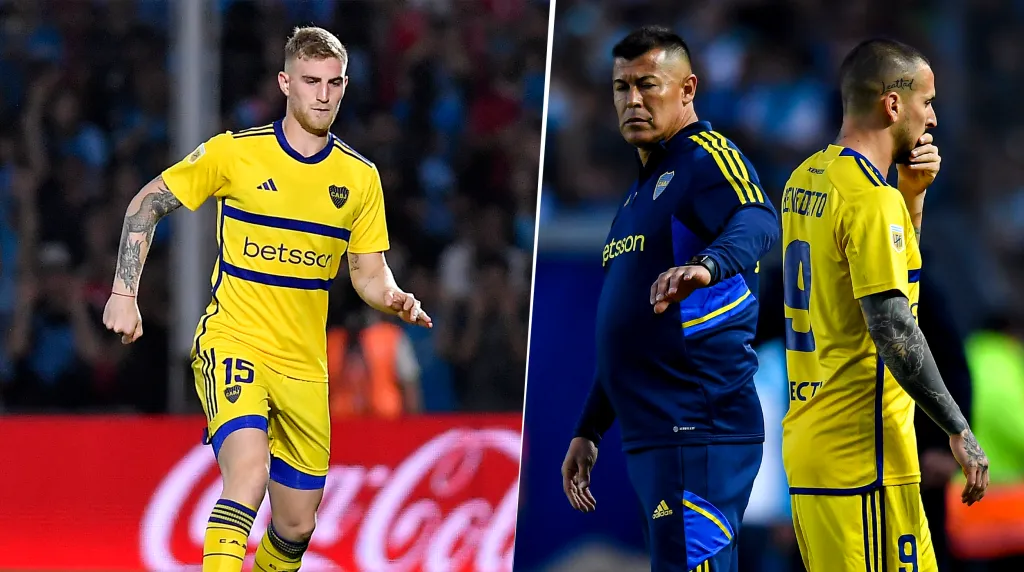 Valentini y Benedetto, tocados. (Foto: Getty Images)