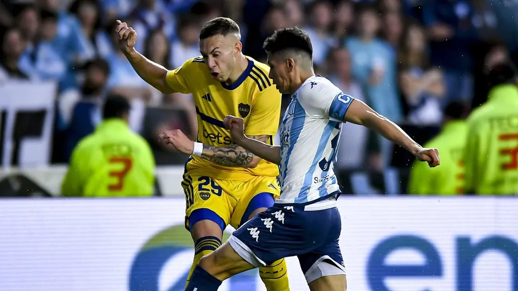 Racing y Boca diagramaron un gran partido. (Foto: Getty)