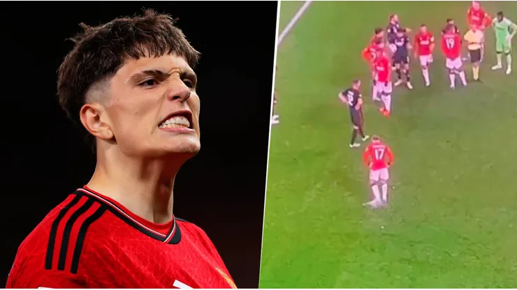 El argentino fue clave para que Manchester United se quedará con los tres puntos ante Copenhague