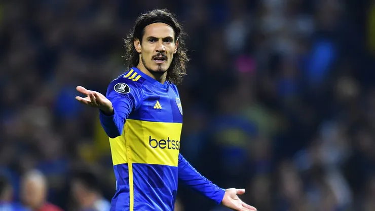Edinson Cavani, afuera de los convocados de Boca.