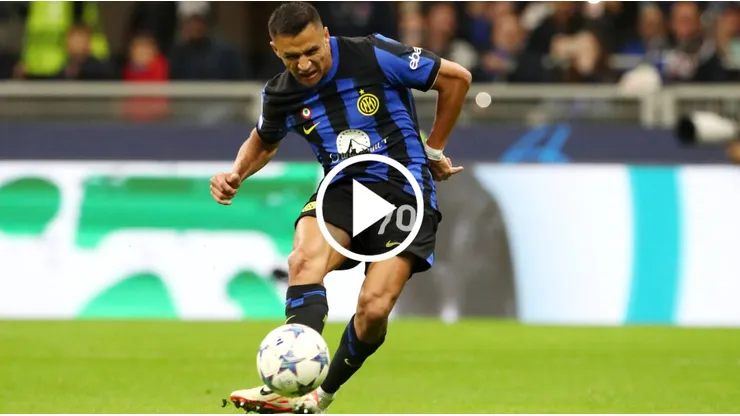Alexis Sánchez marcó el primero para Inter