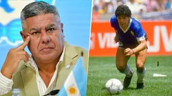 Bolavip pudo saber en dónde se encuentra la camiseta que usó Diego Maradona contra Inglaterra y que AFA busca recuperarla. Getty Images.