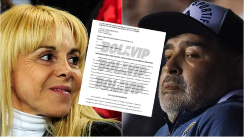 La denuncia fue realizada por Diego en 2015 y luego de su muerte la siguieron tres de sus hijos: Jana, Diego Junior y Diego Fernando.