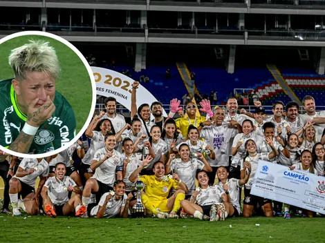 El desconsuelo de Yamila Rodríguez tras perder la final de la Libertadores Femenina