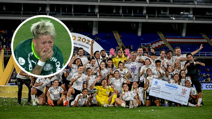 El desconsuelo de Yamila Rodríguez tras perder la final de la Libertadores Femenina