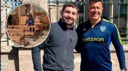 Otra vez: Almirón volvió a pedir por la séptima a la Basílica de Luján