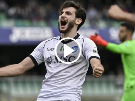 Con minutos de Gio Simeone, Napoli venció a Hellas Verona