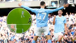 Con las dos piernas: Julián puso el 1 a 0 para el City