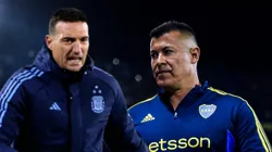 La respuesta de Almirón al elogio de Scaloni a Boca