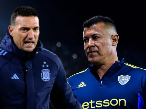 La respuesta de Almirón al elogio de Scaloni a Boca