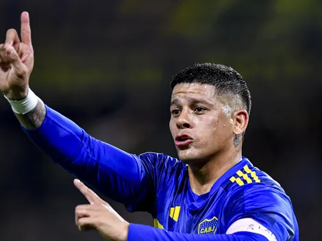 Alarmas en Boca: Marcos Rojo fue reemplazado en el entretiempo