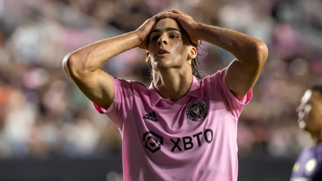 Benjamín Cremaschi, joven futbolista de Inter Miami.