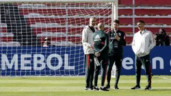 Una baja para Demichelis: Germán Lux no seguiría en el cuerpo técnico de River