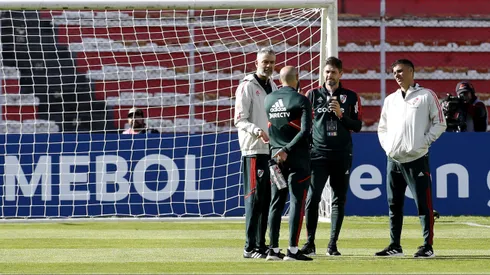 Una baja para Demichelis: Germán Lux no seguiría en el cuerpo técnico de River