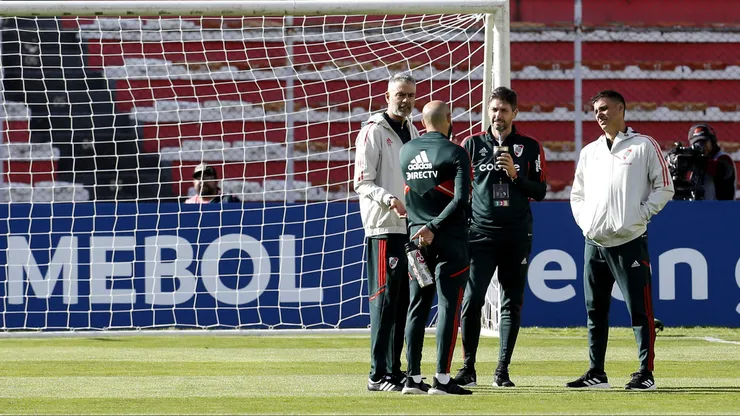 Una baja para Demichelis: Germán Lux no seguiría en el cuerpo técnico de River