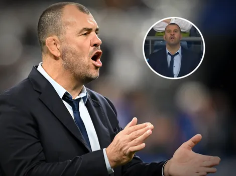 Emocionó a todos: esto hizo el DT australiano de Los Pumas durante el Himno argentino