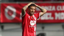 Alejandro Gómez con la camiseta del Monza.