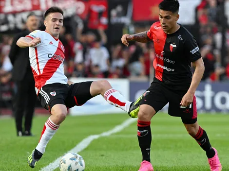 Los hinchas de River se enojaron con Palavecino tras el empate con Colón