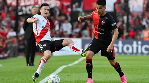 Los hinchas de River se enojaron con Palavecino tras el empate con Colón