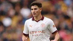 Julián Álvarez en Manchester City.