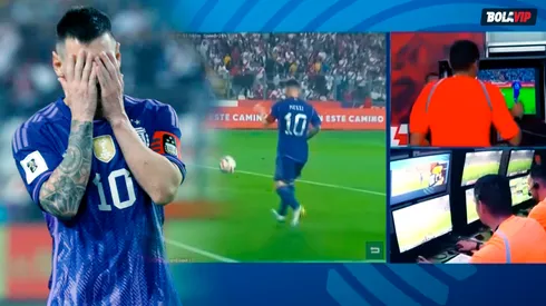 Lo dice el reglamento: ¿Por qué anularon el tercer gol de Messi en Argentina vs. Perú?