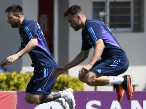 La reacción de Tagliafico después que Messi comparara a Argentina con el Barcelona de Guardiola