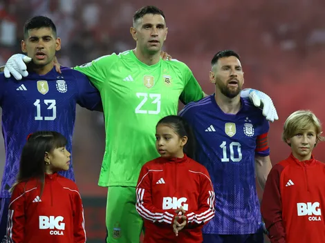 El mensaje de Cuti Romero tras dejar golpeado el partido entre Perú y Argentina