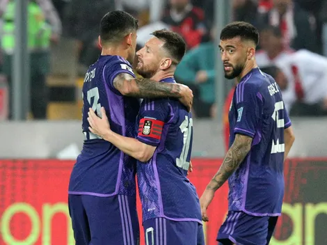 Con un Messi estelar, Argentina barrió a Perú y sigue con puntaje ideal