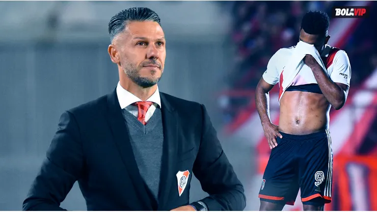 No es Borja: el 9 que probó Demichelis ante la ausencia de Rondón