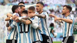 Alejandro Gómez durante el Mundial de Qatar.