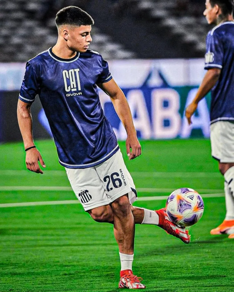 Diego Barrera, jugador de Talleres de Córdoba.