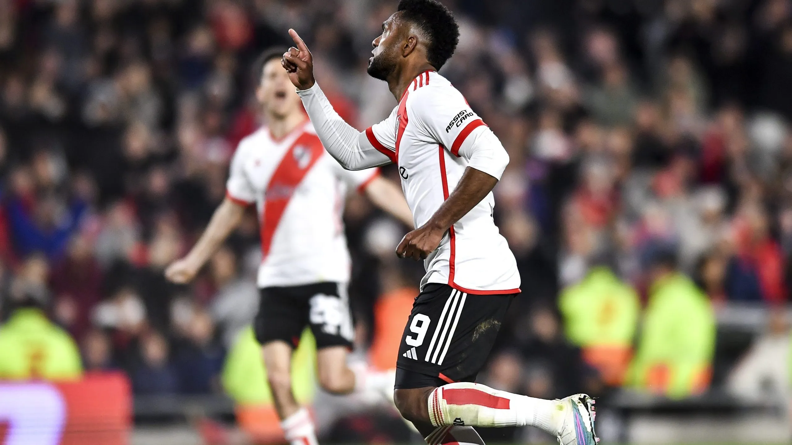 Borja buscará volver a ser el 9 de River. // Getty