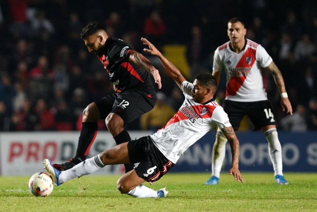 Héctor David Martínez en acción. (Foto: Getty)